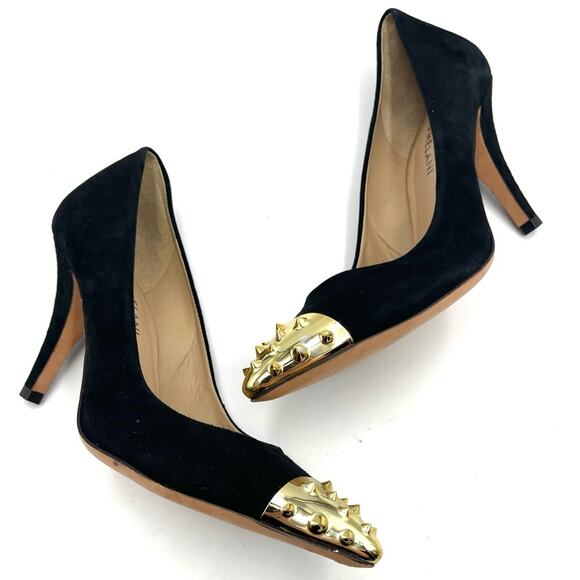 ANTONIO MILANI CANDACE stiletto shoes black sz 7 - Picture 12 of 12